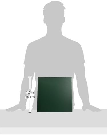 Avery Heavy-Duty View 3 Ring Binder, 2 Inch One Touch EZD Rings, 540-Sheet Capacity, 2.8 Inch Wide Spine, Customizable Clear Cover and Spine, 1 Green Binder (79683) (Pack of 2)