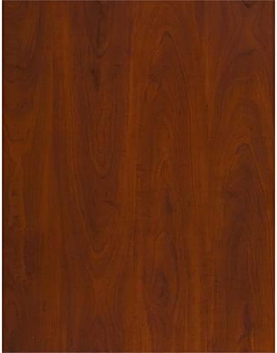 Bush Business Furniture Series C 48W x 30D Shell Desk in Hansen Cherry, Office Workstation for Professional Use, Compact Desktop Solution for Workspace