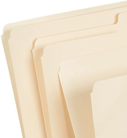 Staples File Folders, Legal Size, 1/3-Cut Tabs, Manila, 200/Carton | Durable paper stock for everyday legal-size document organization.