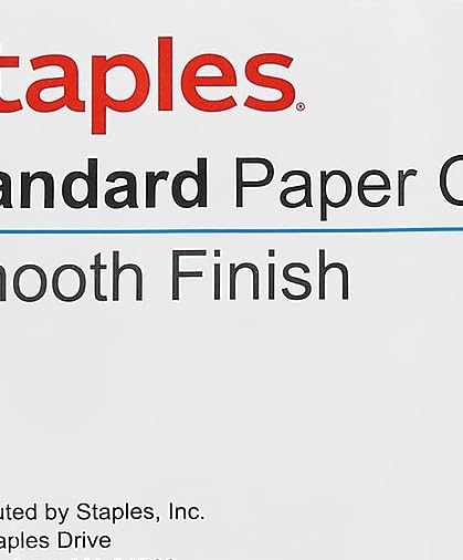 Staples Paper Clips, 1.25", Heavy‑Duty, Silver, 1,000 Pack – Strong Smooth Clips for Office, School & Home Use
