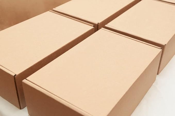 11x8x2 Brown Cardboard Corrugated Boxes 30 Pack, Shipping Boxes for Small Business Mailing Boxes, Mailer Packaging Boxes