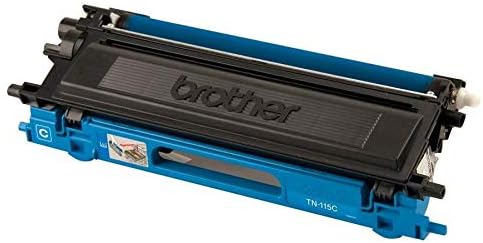 Brother TN-115C DCP-9040 9042 9045 HL-4040 4050 4070 Toner Cartridge (Cyan) in Retail Packaging
