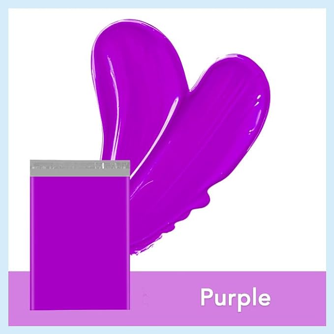 Fuxury Poly Mailers 10x13 Inch 1200 Pcs, Bulk Shipping Bags for Clothing, Strong Adhesive Shipping Envelopes for Small Business Suppliers,Waterproof Mailers Poly Bags Mailing Envelopes Purple