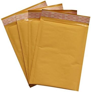 Secure Seal #0 6x10 Kraft Padded Bubble Mailer Shipping Envelopes (Pack of 25)