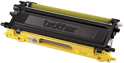 Brother TN115Y (Yellow) Toner Cartridge, High Yield: 4000 Pages