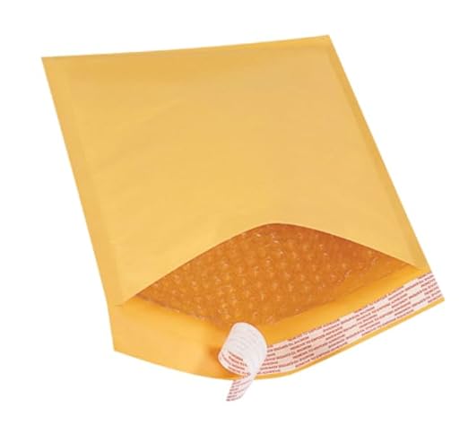BOX USA 8 1/2 x 12" Kraft Bubble Mailers (100-Pack) - Brown Padded Envelopes, Self-Seal Shipping Bags for Business, Heavy Duty Cushioned Mailing Envelopes for Packaging and Shipping