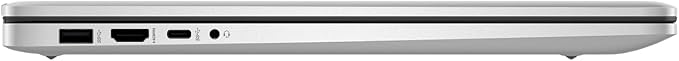 HP 17.3" Touchscreen Laptop Computer, Windows 11, 32GB RAM 1TB SSD, Intel Core Ultra 7 255U, HD+ 1600 x 900 Display, Fingerprint Reader, Backlit Keyboard, SageNova Earphones, Natural Silver