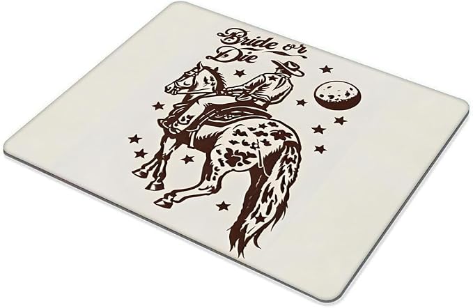 Rodeo Bachelorette Mouse pad Customized Mousepad Non-Slip Rubber Base Mouse Pads for Computers Laptop Office Desk Accessories Mouse pad