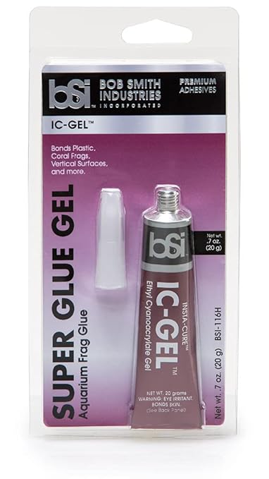 Bob Smith Industries BSI-116H Clear IC-Gel Super Glue Gel, 20g