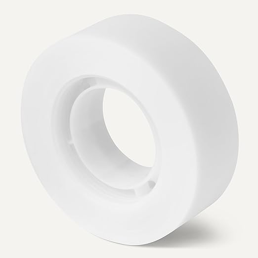 Amazon Basics Matte Finish Invisible Tape, 3/4" x 1000" (27.78 Yards), Translucent, 24-Pack