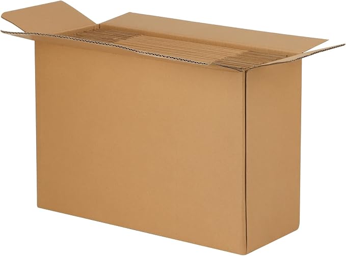 MEBRUDY 12x9x4 Inches Shipping Boxes Pack of 20, Small Corrugated Cardboard Box for Mailing Packing Literature Mailer | Brown, Corrugated Cardboard, Small Business, Easy Assemble, Mailing, Packing, Literature, Mailer