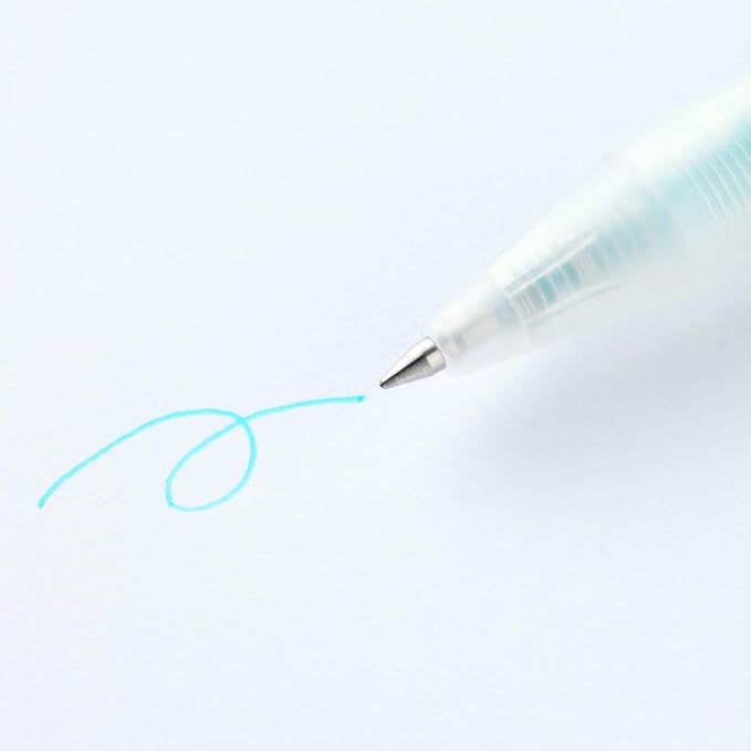 Smooth Gel Ink Knock Type Ballpoint Pen 0.5mm