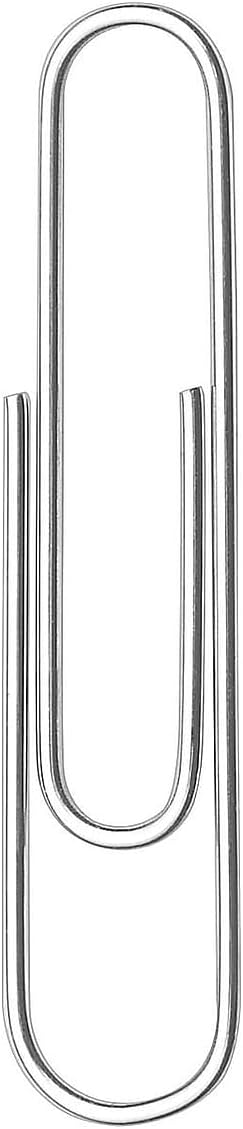 ACCO Recycled Paper Clips, 100/Box, 10 Pack (72365)