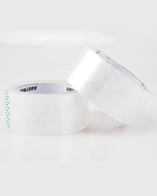 AUDTMWH Packing Tape Refills, Clear, 1.88" x 60 yds, 2 Rolls | Packaging Tape Heavy Duty Designed for Moving, Shipping and Packing, Mailing