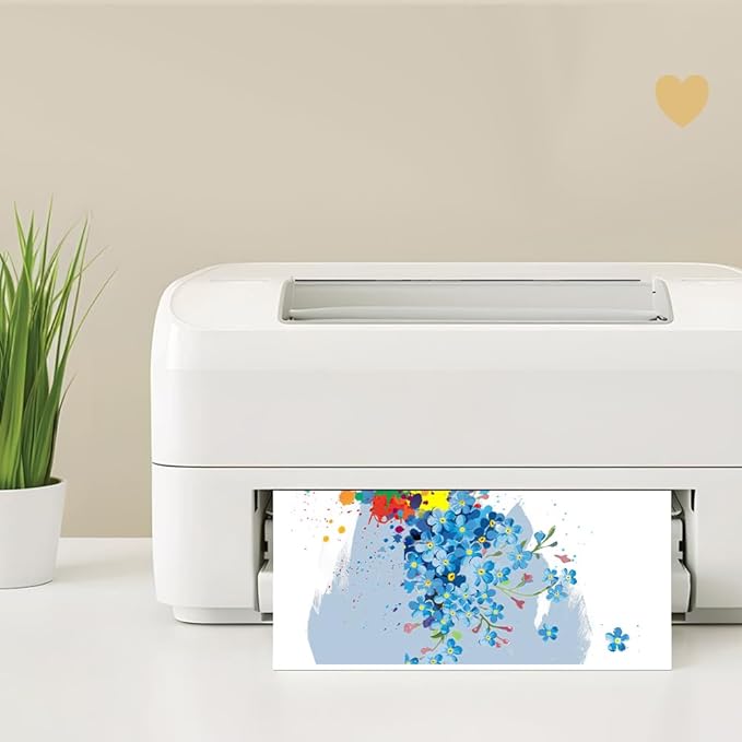 Premium Printer Paper, A4 (8.3"x 11.7") Blank Copy Paper, Unpunched, Blank Papers, 28lb Bond/100gsm, 50 Sheets/100 Pages