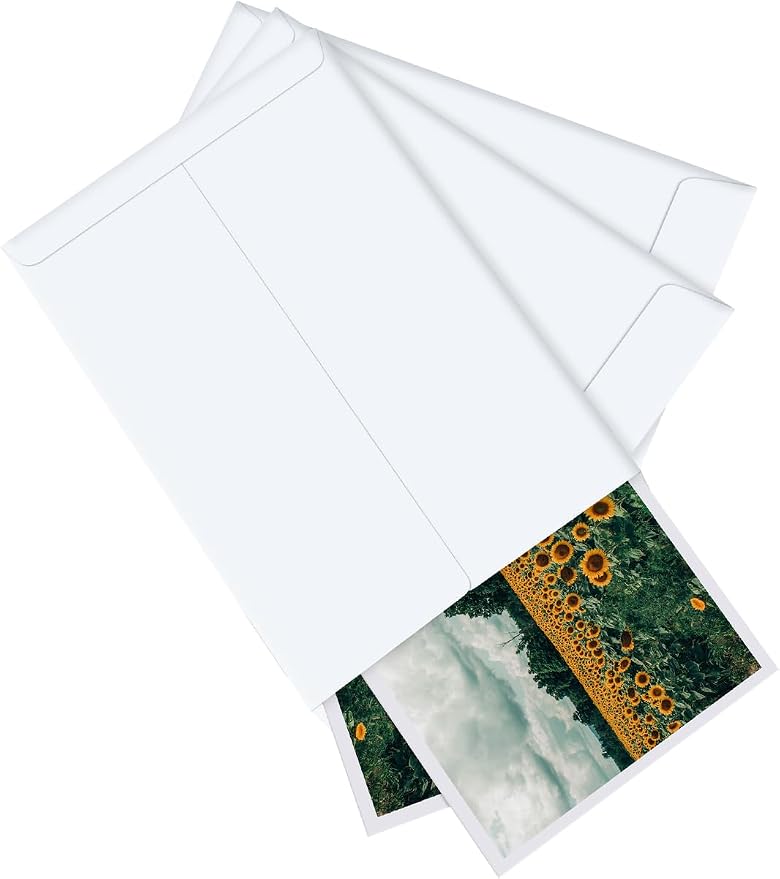 Eupako Catalog Envelopes 6x9 Small White Envelopes Self Seal 250 Pack for Mailing, Organizing, Storage