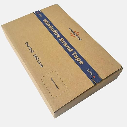 Heavy Duty Packing Tape for Shipping, Scotch Tape,Total 390Y, 1.88 inch x 65 Yards,6 Pack Clear Packing Tape, Scotch Packaging Tape with Dispenser