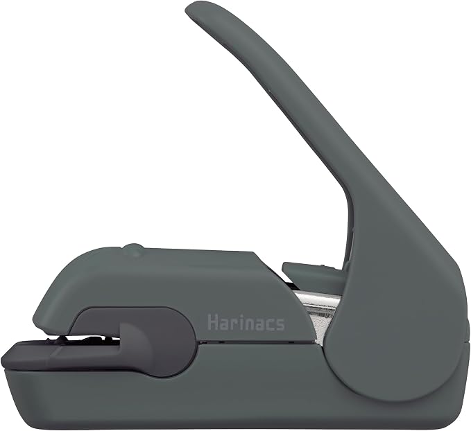 Kokuyo Stapleless Stapler, Harinacs Desktop & Handheld Staple-Free, Up to 5 Sheets No Staple Binding, Portable Compact Holeless Stapler, Sepia Black, Japan Import (SLN-MPH105SD)