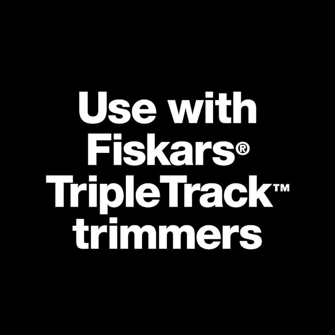 Fiskars TripleTrack Titanium Trimmer Replacement Blades, Style I, 2-Pack