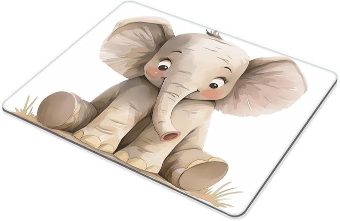 Elephant(2) Mouse pad Customized Mousepad Non-Slip Rubber Base Mouse Pads for Computers Laptop Office Desk Accessories Mouse pad