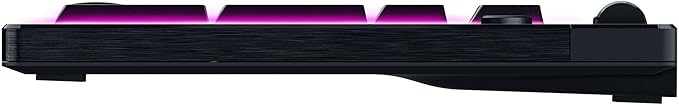 Razer BlackWidow V4 Low Profile HyperSpeed Wireless Gaming Keyboard: Yellow Mechanical Switches - 2.4GHz Wireless & Bluetooth - Multi-Function Roller - 11 Control Buttons - Long Battery Life