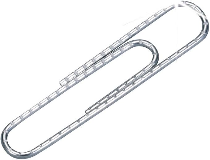 ACCO Paper Clips, 1 Size, Economy, Non-Skid, 30 Boxes, 100/Box
