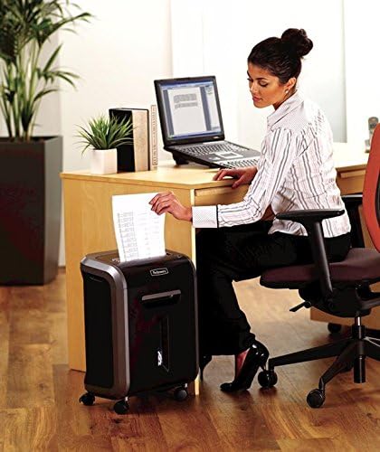 Fellowes Powershred 79Ci 16-Sheet 100% Jam-Proof Heavy Duty Crosscut Paper Shredder Machine for Office and Home, Black/Dark Silver 3227919