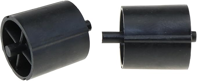 DGZZI 3PCS Black Desktop Heavy Duty Premium Plastic Tape Dispensers 1 Inch Core Replacement Tape Holder Accessories