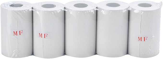 MFLABEL 40 Rolls Thermal Receipt Paper Rolls 3-1/8 x 230ft Thermal Paper Rolls