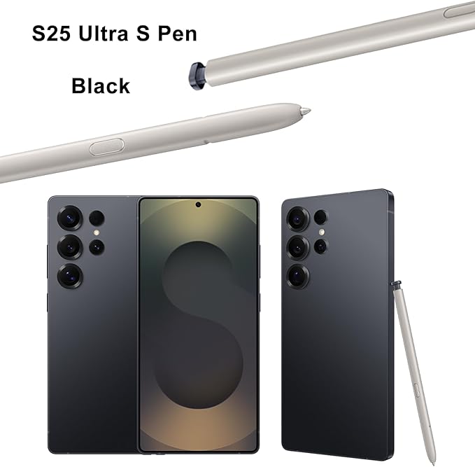 Galaxy S25 Ultra S Pen Replacement for Samsung Galaxy S25 Ultra Stylus Pen,S25 Ultra Pen Replacement for Samsung Galaxy S25 Ultra 5G 6.9 in All Versions S Pen,EJ-PS938BBEGUJ(Black)
