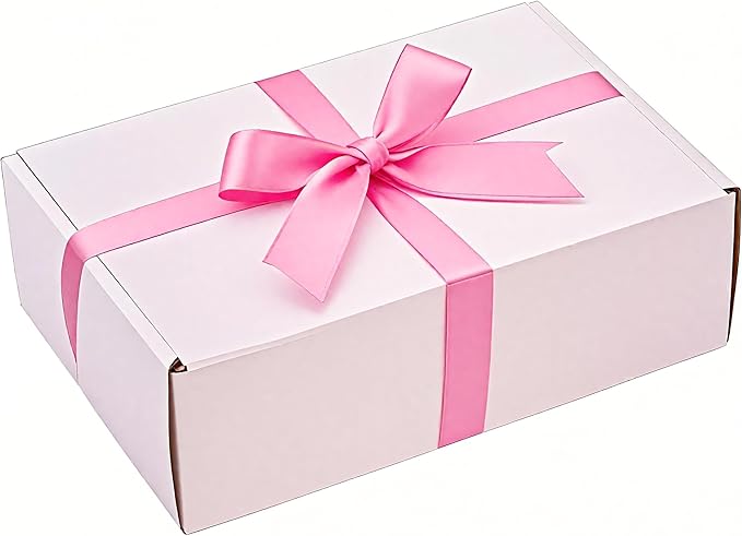 Dicunoy 30 Pack Shipping Boxes for Small Business, 9 x 6 x 3 Inches White Small Cardboard Boxes, Thick Corrugated Mailers Boxes for Mailing Packing Literature Mailer, Gift Package