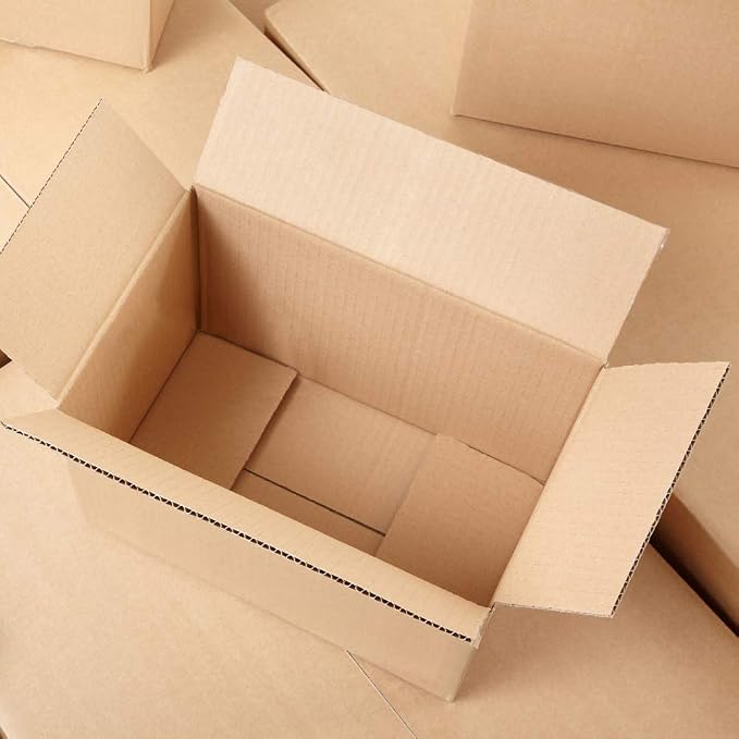 Edenseelake Shipping Boxes 10 x 7 x 5 inches Corrugated Cardboard Boxes for Shipping Package, 25 Pack