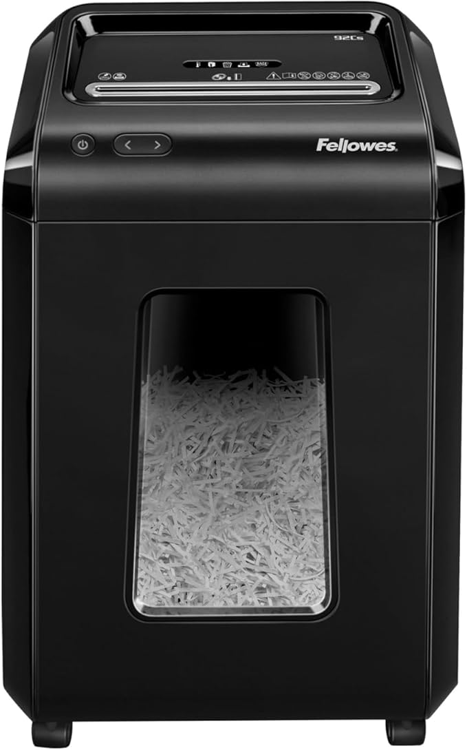 Fellowes® Powershred® 92Cs 18 Sheet Cross-Cut Shredder