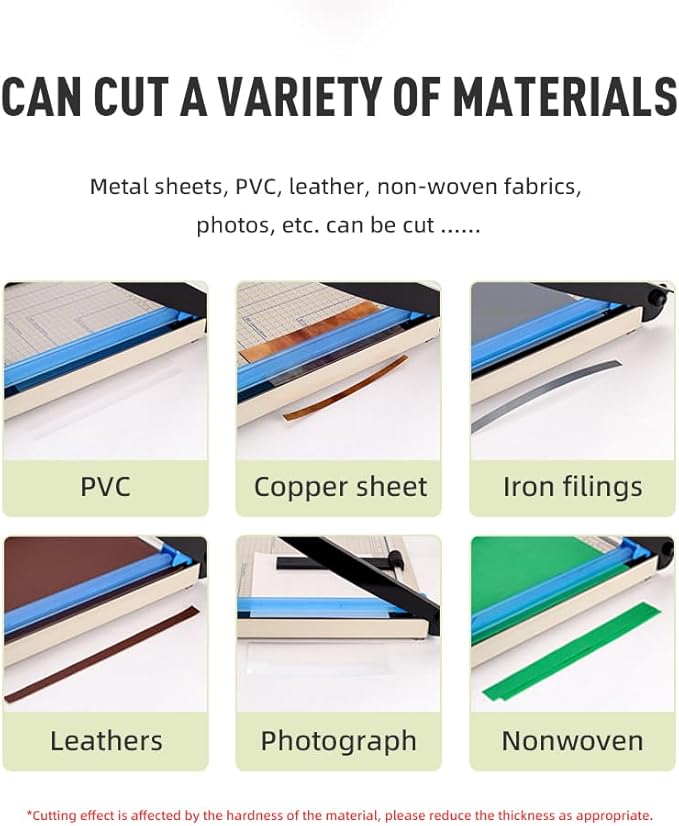 A4 Paper Cutter, 8 Sheet Guillotine Trimmer for Paper, Photos & Crafts | Lightweight · Safety Guard · Precision Grid · For Paper, Cardstock, Labels, Photos & Crafts