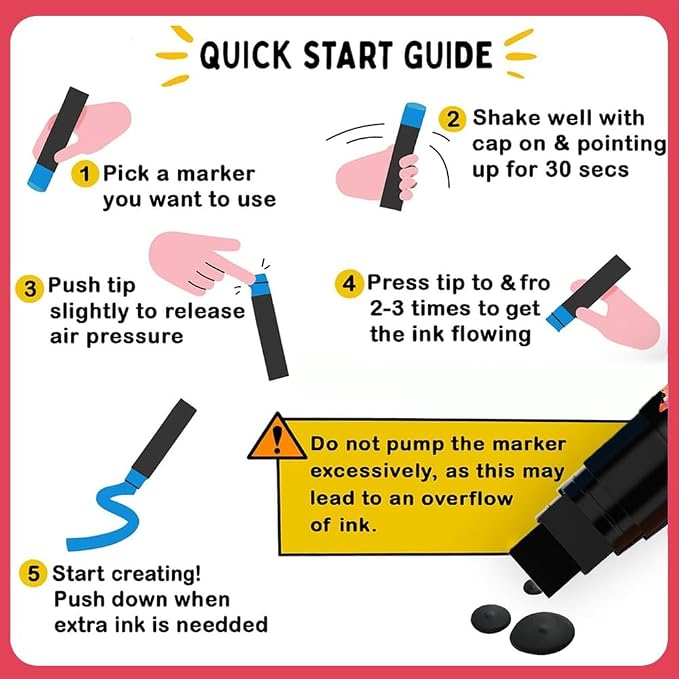 Chalkola 20 Car Window Markers for Glass Washable (15mm, w/Gold & Silver) | Erasable Jumbo Liquid Chalk Markers for Blackboard, Chalkboard, Auto Mirror, Bistro Board — 3 in 1 Wide Nib Chalk Paint Pens