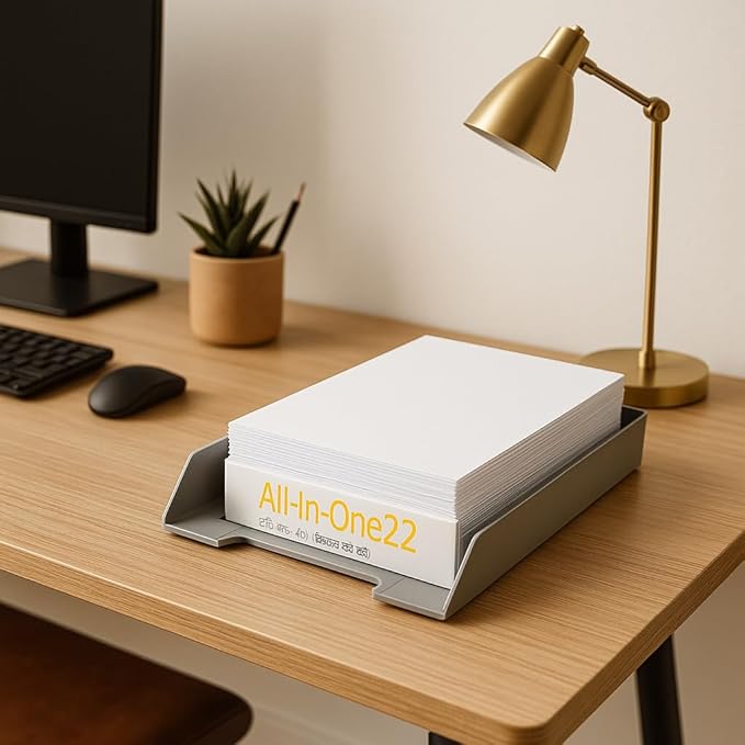 Premium All-in-One Copy Paper, 8.5" x 11", 22 lb, 96 Bright, White, Smooth Finish, Designed to Reduce Jams, Multi-Purpose Printer Paper – 500 Sheets