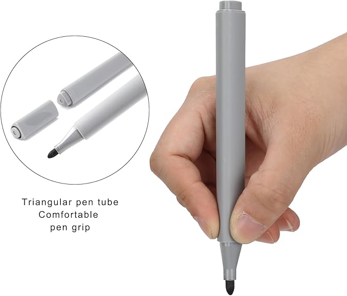 Dry Erase Markers, Cute Aesthetic Marker with 8 Colors | Erasable Low-odor Children's Whiteboard Pen, Marker Pens for Home Office and Classroom, 8 Pack