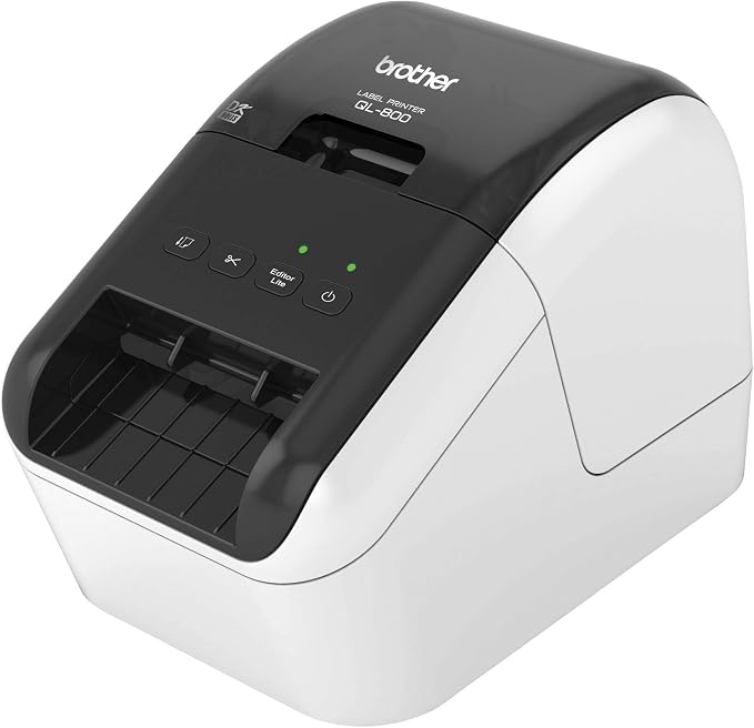 Brother RQL-800 -(Q L800) High-Speed, Professional Label Printer (Renewed),White