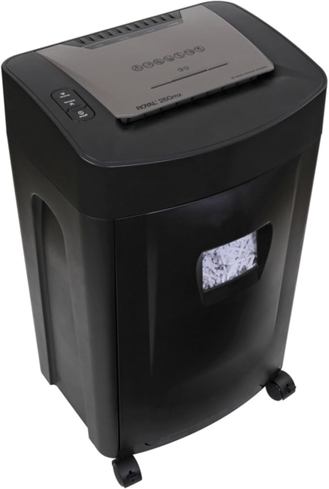Royal 95000B 260MX 20-Sheet Crosscut Paper and CD Shredder