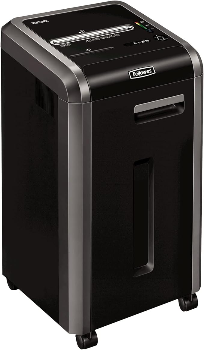 Fellowes Powershred 225Mi 100% Jam Proof 14-Sheet Micro-Cut Commercial Grade Paper Shredder (4620001)