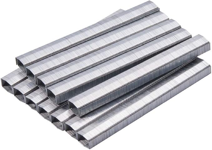 Spec Ops Tools Galvanized Steel Staples for Packaging, Compatible with M8 & M8E Plier Stapler, Crowned, 5,000 Fasteners, 1/4" Leg Length