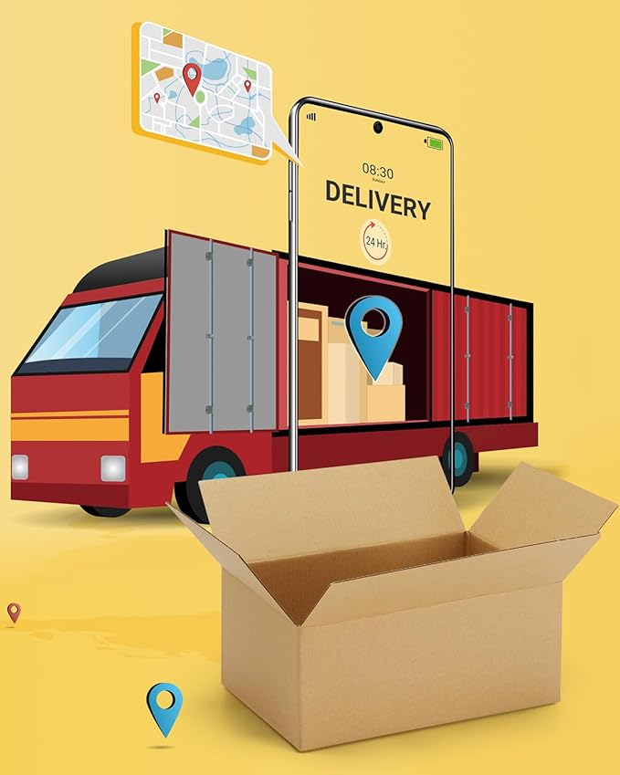 40-Pack-Small-Shipping-Boxes-9x6x4, Corrugated-Cardboard-Boxes-for-Packaging-Small-Business, Brown-Boxes-Mailers