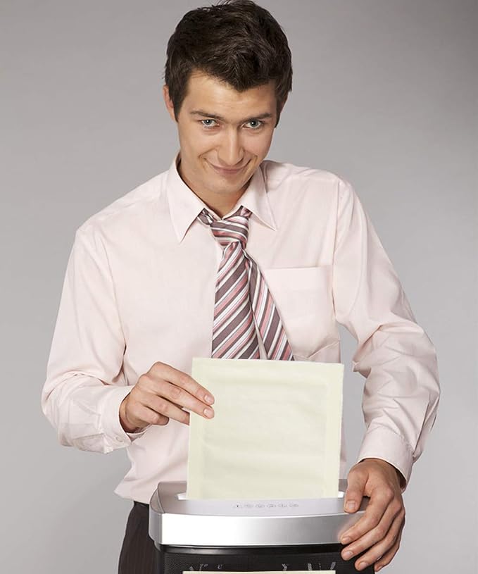 Paper Shredder Lubricant Sheets, Paper Shredder Sharpening & Lubricating Sheets-30pack