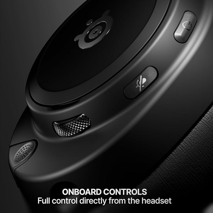 SteelSeries Arctis Nova Elite - Hi-Res Wireless Gaming Headset — 96kHz/24bit — Carbon Fiber Speakers — ANC — AI Noise Rejection — App — 2.4GHz + BT — Multi-Source Mix — OmniPlay PC+PlayStation+Xbox