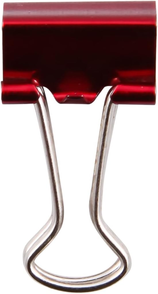 Baumgartens BAU29710 Mini Binder Clips .5" 12/Pkg-Assorted Colors