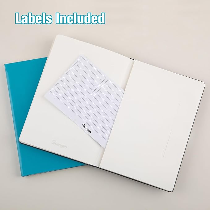 Lined Journal Notebook for Work with 160 Pages, 5.6" x 8" Hardcover Notebooks Journals Medium Size for Writing Women Men