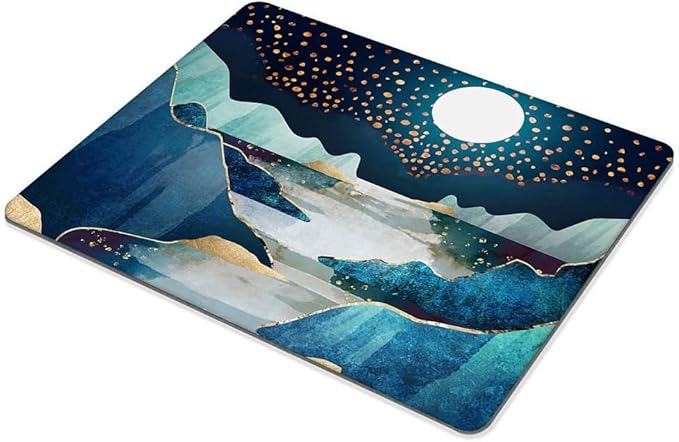 Mountain Moon Mouse pad Customized Mousepad Non-Slip Rubber Base Mouse Pads for Computers Laptop Office Desk Accessories Mouse pad