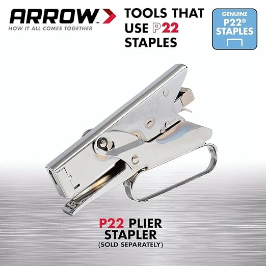 Arrow Fastener 224 Genuine P22 1/4-Inch Staples, 5,050-Pack Pack of 4