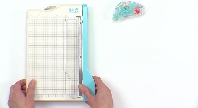We R Memory Keepers Mini Guillotine Paper Cutter-Lilac