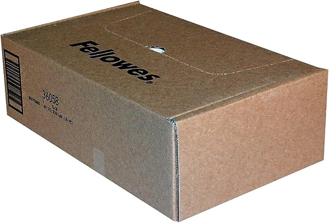 Fellowes 3605801 Shredder Wastebags, 32-38Gal, Ties, 23-Inch x21-Inch x39-Inch, 50/CT, CL